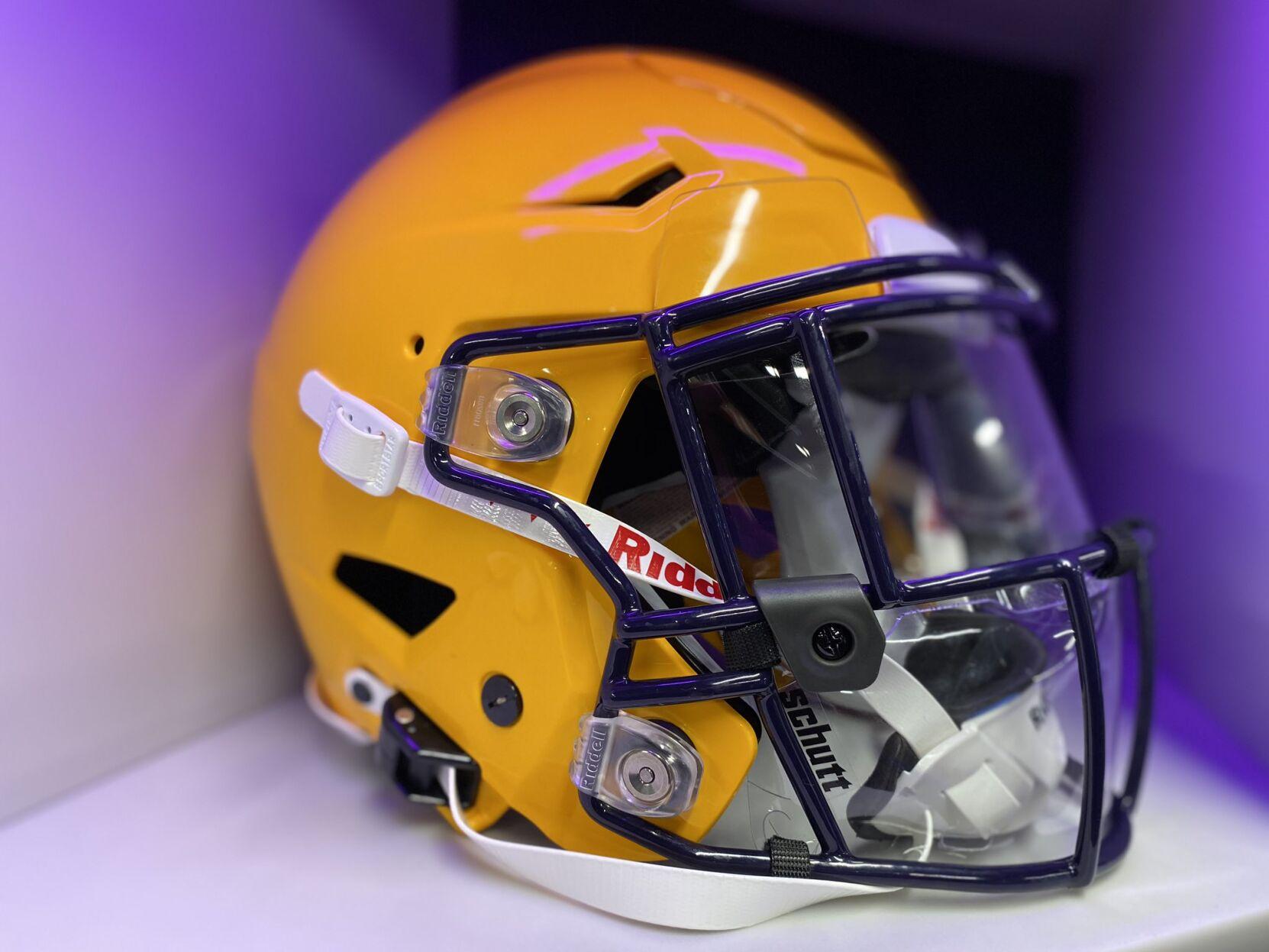 LSU football is experimenting with new helmet shields; here's why they're getting 'mixed reviews'